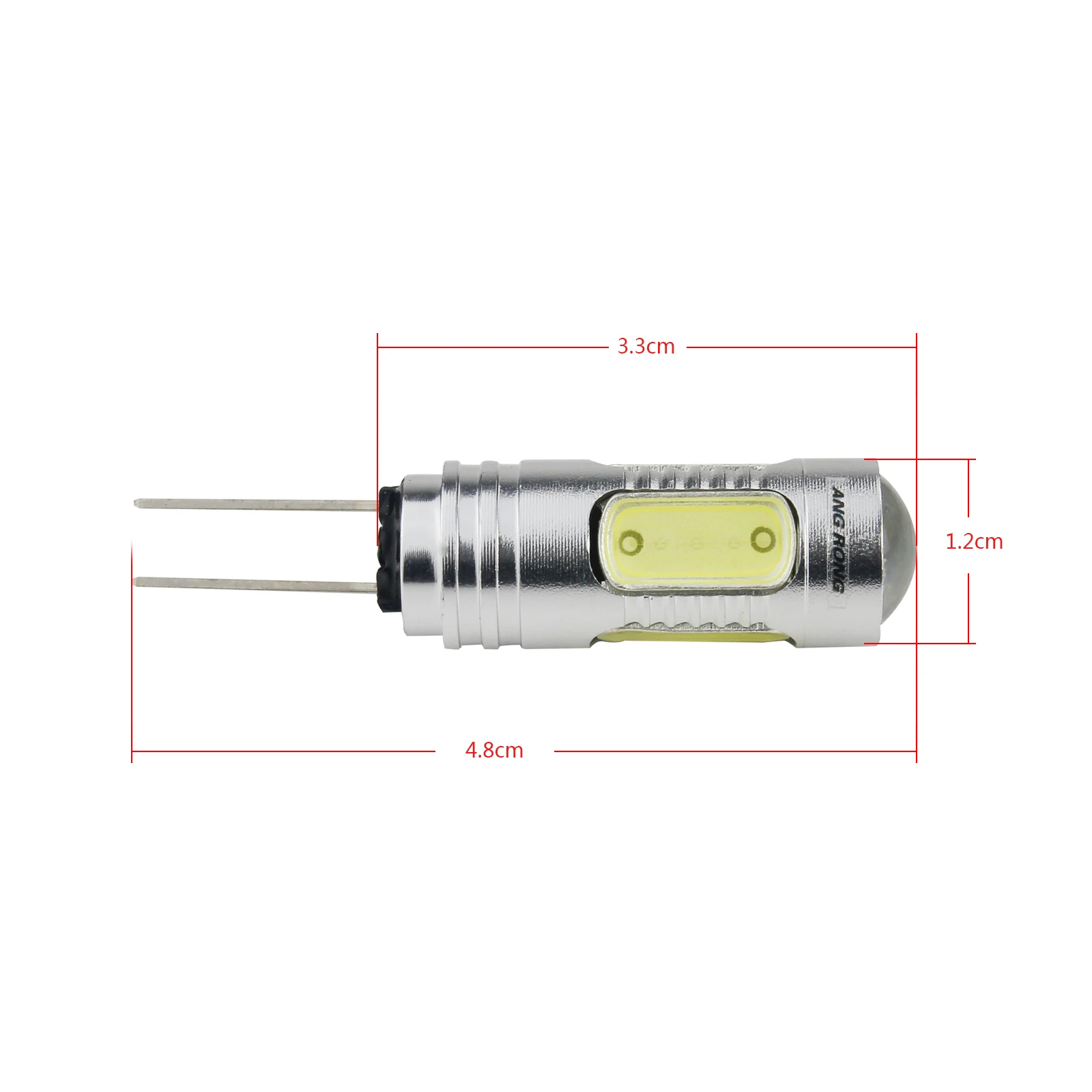 ANGRONG 2x Белый HP24W HPY24W G4 COB светодиодный светильник, индикатор, дневной ходовой светильник, лампы для peugeot 3008 5008 Citron