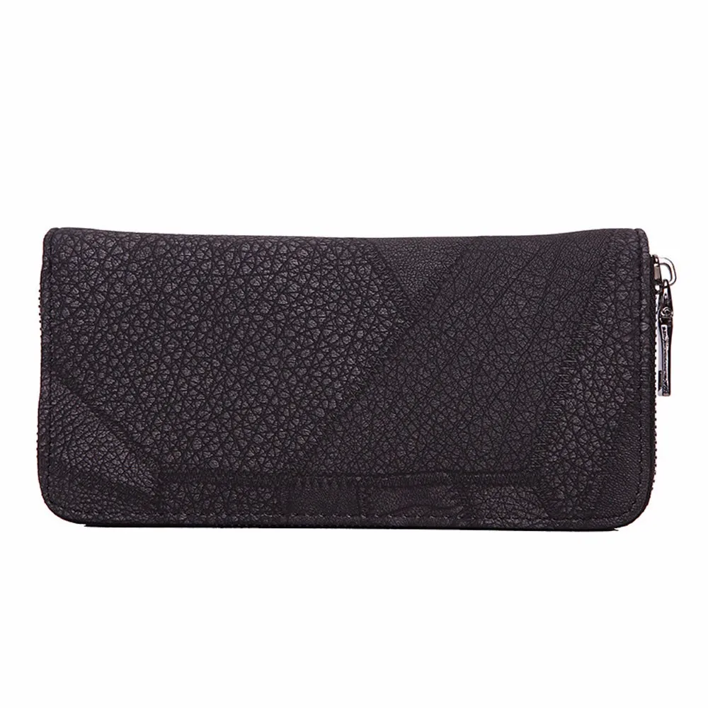 

NEW women wallet female long Wallets coin pocket Korean version of the frosted retro double fold large-capacity card bag purse #