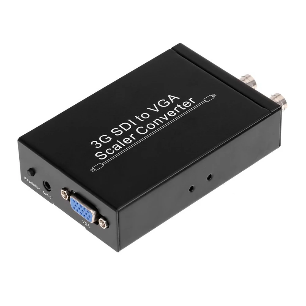 Ksol HDV-S006 мини SD-SDI HD-SDI 3G-SDI VGA видео конвертер скейлер 2.97 Gbit камеры монитор vga