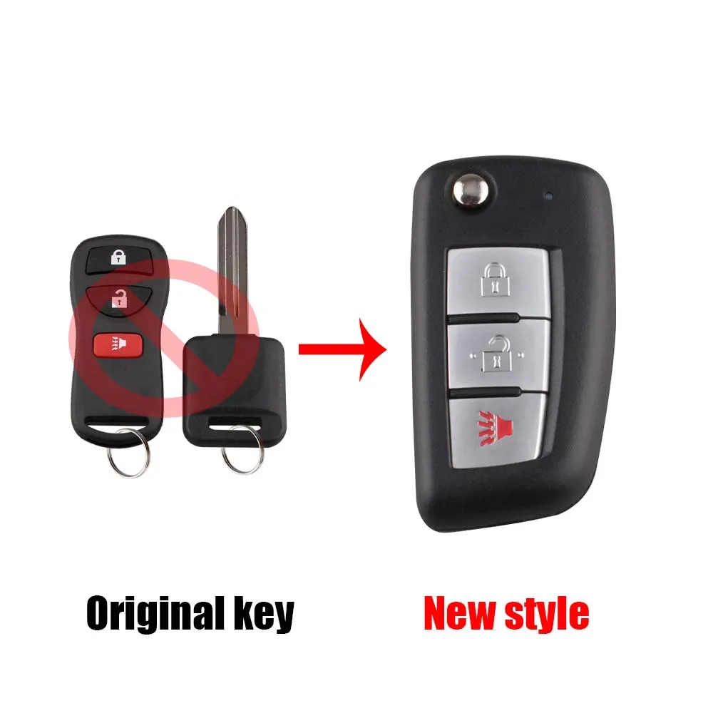 BHKEY дистанционный ключ автомобиля стиль для Nissan KBRASTU15 315 МГц для Nissan Qashqai солнечное сильфи Tiida X-Trail March Sentra ключи