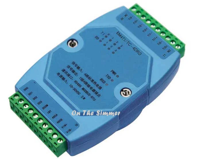 

Thermocouple module temperature acquisition RS485 communication support 7 types of thermocouple