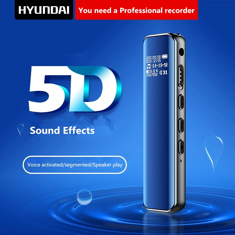Hyundai K609 16G Professional Digital audio Voice