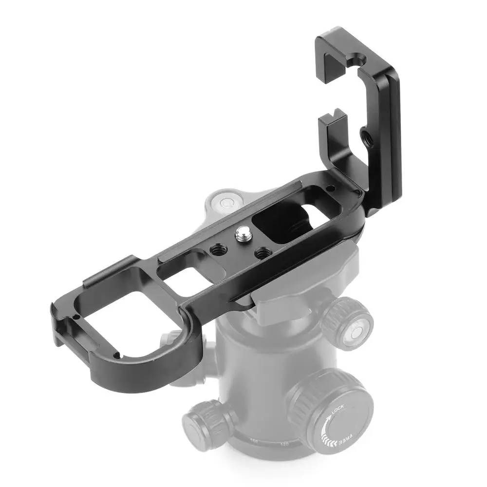 

Aluminum Alloy L Type Quick Release Plate LB-A7 Vertical L Bracket for Hand Grip with 1/4 Screw Hole for A7 A7R S DSL Camera