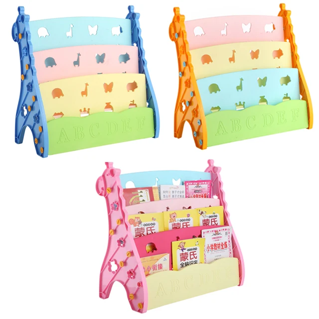 colorful kids book storage