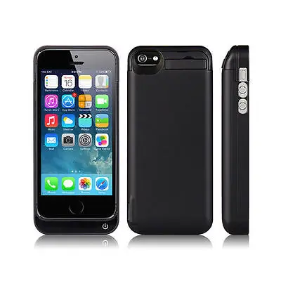 High quality adapter 4200mAh External power bank Charger pack backup battery case for iphone SE 5