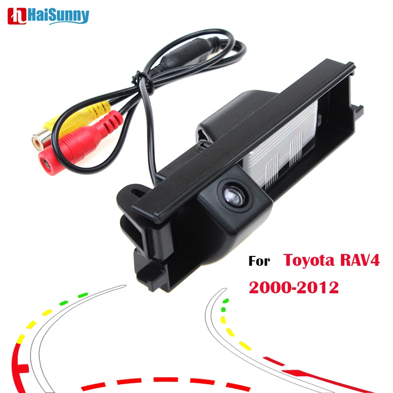 Стоянкы Автомобилей Автомобиля Камера динамический Направляющая линия Автомобильная камера заднего вида резервного копирования Камера CCD для Toyota RAV4 RAV-4 2000-2008 2009 2010 2011 2012