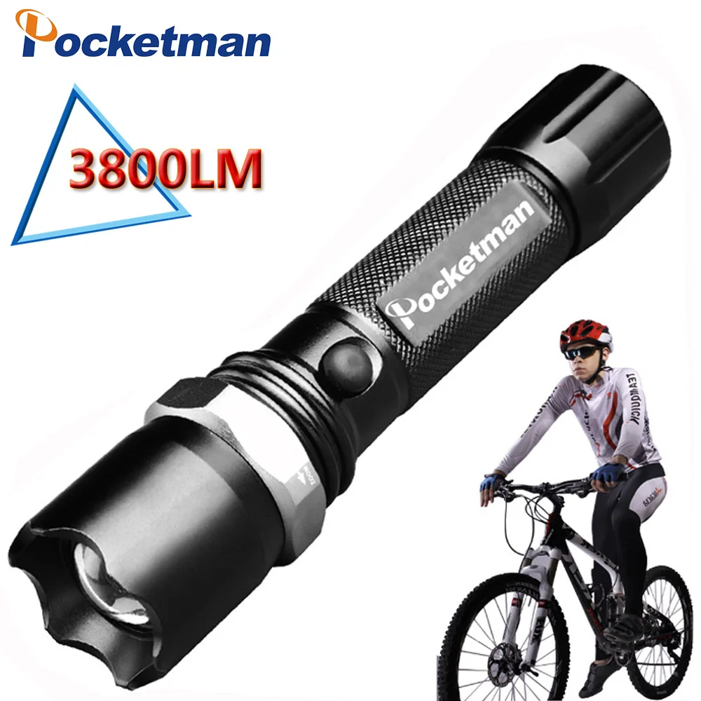 

zk35 3800Lumens FT17 T6 Led Flashlight Torche Led Torch Zoomable Waterproof Flashlight lanterna Camping Hiking