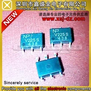 Free Shipping AQV225S Relay SSR AC/DC-OUT 6-Pin SOP Tube V225S 100% New | Электронные компоненты и принадлежности