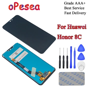 

oPesea 6.26'' For Huawei Honor 8C LCD Display Panel Touch Screen Digitizer Assembly For Honor Paly 8C BKK-AL10 BKK-L21 LCD