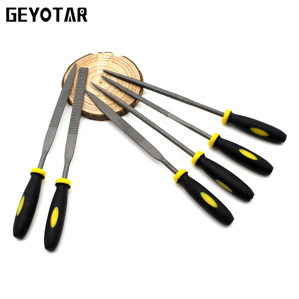 6pcs Wood Carving Tools Mini Metal File Set Microtech Needle Rasp File