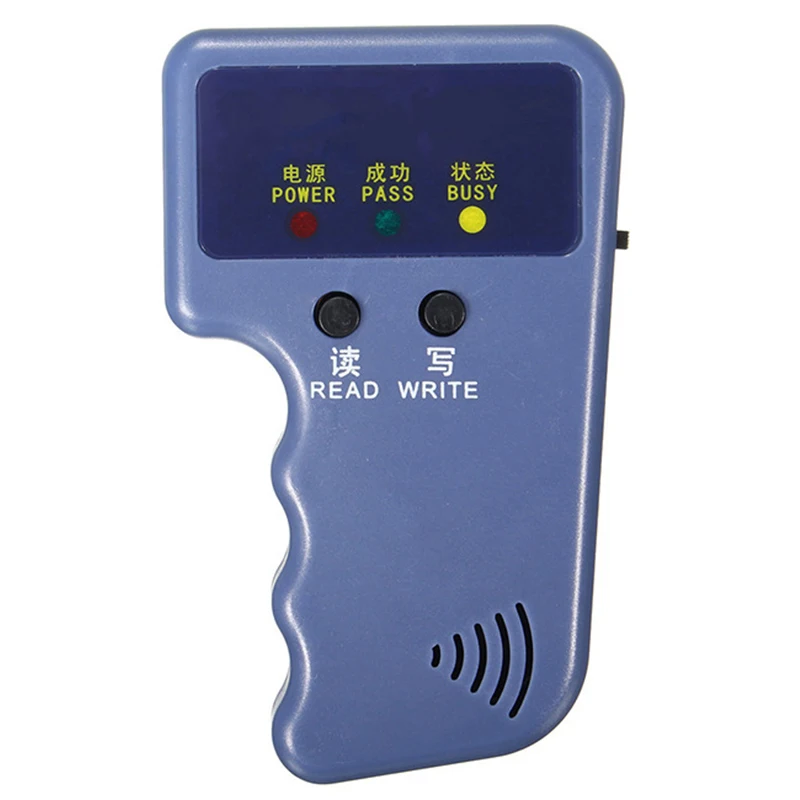

Handheld 125Khz RFID Card Reader Copier Writer Duplicator Programmer ID Card Copy + 5pcs EM4305 each Writable tags
