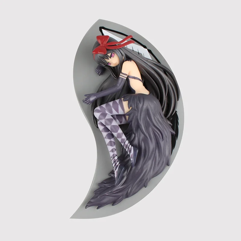 Puella Magi Madoka Magica Kaname Madoka& Devil Akemi Homura Sleeping 1/8 масштаб окрашенная фигурка Коллекционная модель игрушки - Цвет: Homura eyes opened