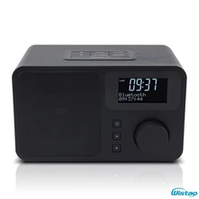DAB + FM Digital Radio Bluetooth Speaker Snooze & Alarm Clock LCD Display Automatic Search Station 3W RMS Desktio Home Radios