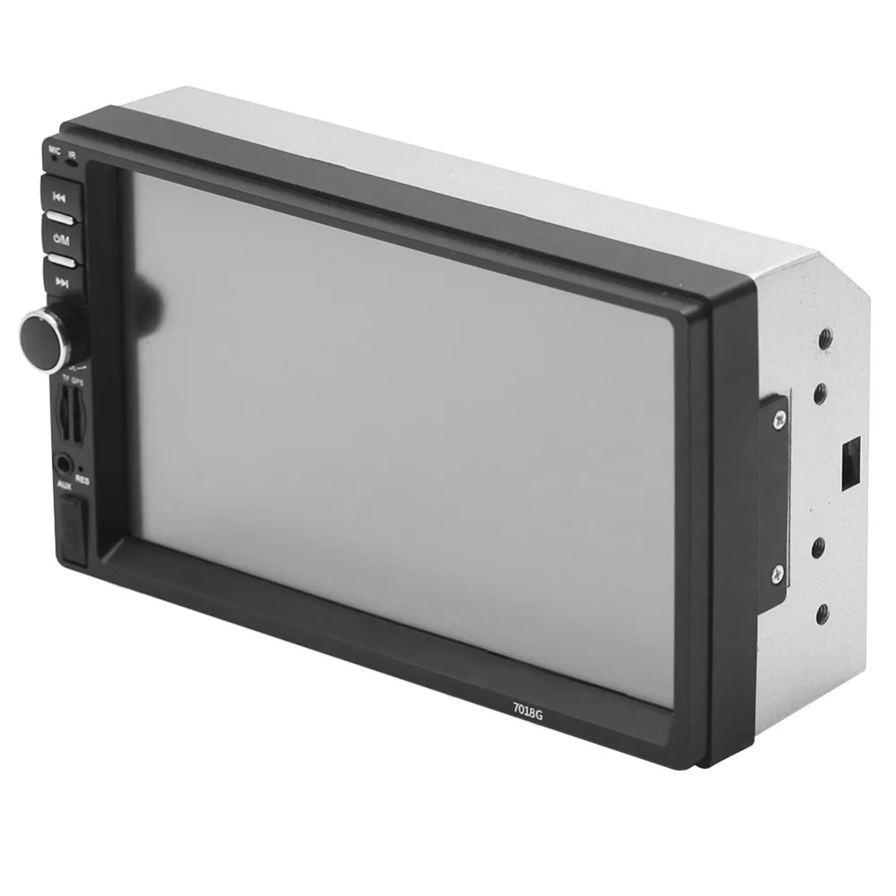 Автомагнитола мультимедийный MP5 плеер с Bluetooth 7 дюймовым HD сенсорным экраном GPS AUX