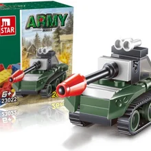 DHL 200 шт. просветить Образование блоков игрушки армии танки DIY строительных блоков Детские игрушки Playmobile подарки st23022