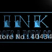 LK613 чернилами она делает тело хорошо татуировки светодиодный знак неонового света