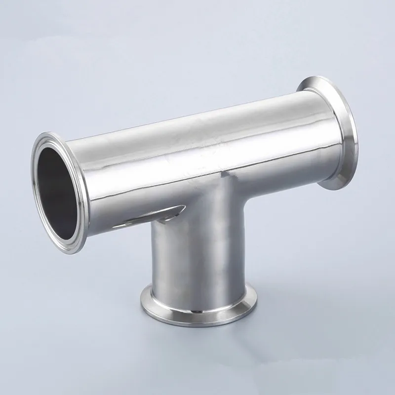 Ponteira Sanitária de Tamanhos de 1.5 a od 38 mm com Vias Encaixe de 50.5 mm x 1.5 Aço Inoxidável