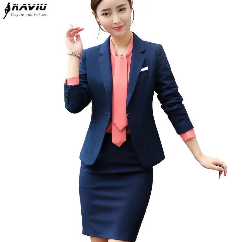 HXSZWJJ Work Trousers Suits 2-Piece Set for Women Business Interview Suit  Set Uniform Blazer and Pencil Pant Office Lady Suit, fuchsia : Amazon.de:  Fashion