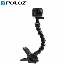 For GO PRO Accesories Jaws Flex Clamp Mount and Adjustable Neck for GoPro Camera Hero 5 /2/3/3+/4 sj4000/5000/6000 XIAOMIYI