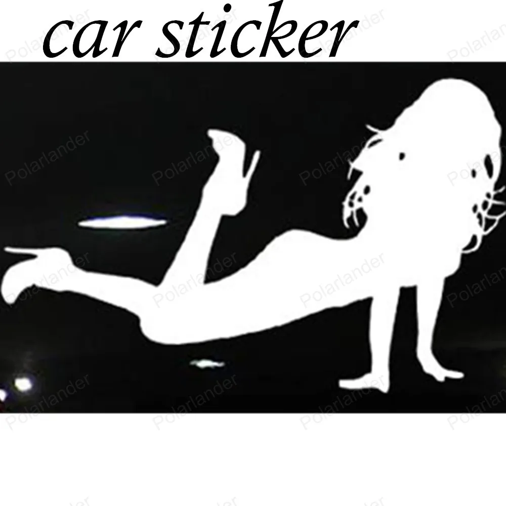 Car Styling New Design Decoration 1pcs Sexy Girls Car Sticker Feet Beauty Car Sticker Reflective