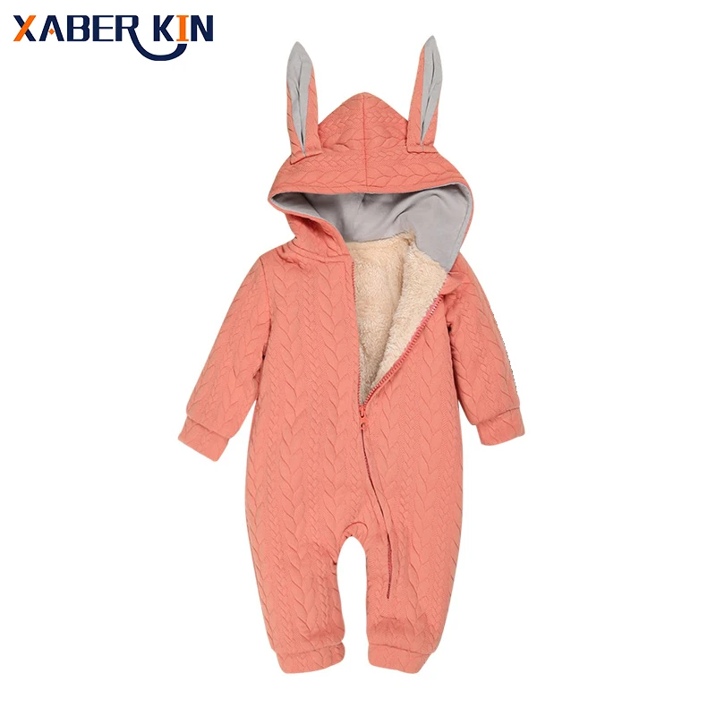 

Baby Boys Girls Clothes Long Sleeve Baby Boys Girls Thicken Winter Romper Cotton Infant Baby Rompers Baby Clothing CC512-CGR1