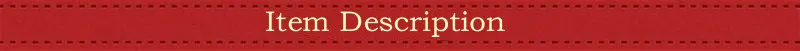 Item Description