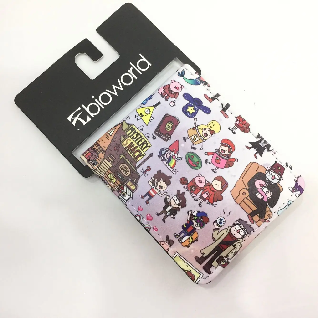 

Cartoon Gravity Falls Classic Short Wallet Faux Leather Zipper Coin Purse Unisex Wallets ID/Credit Card Holder