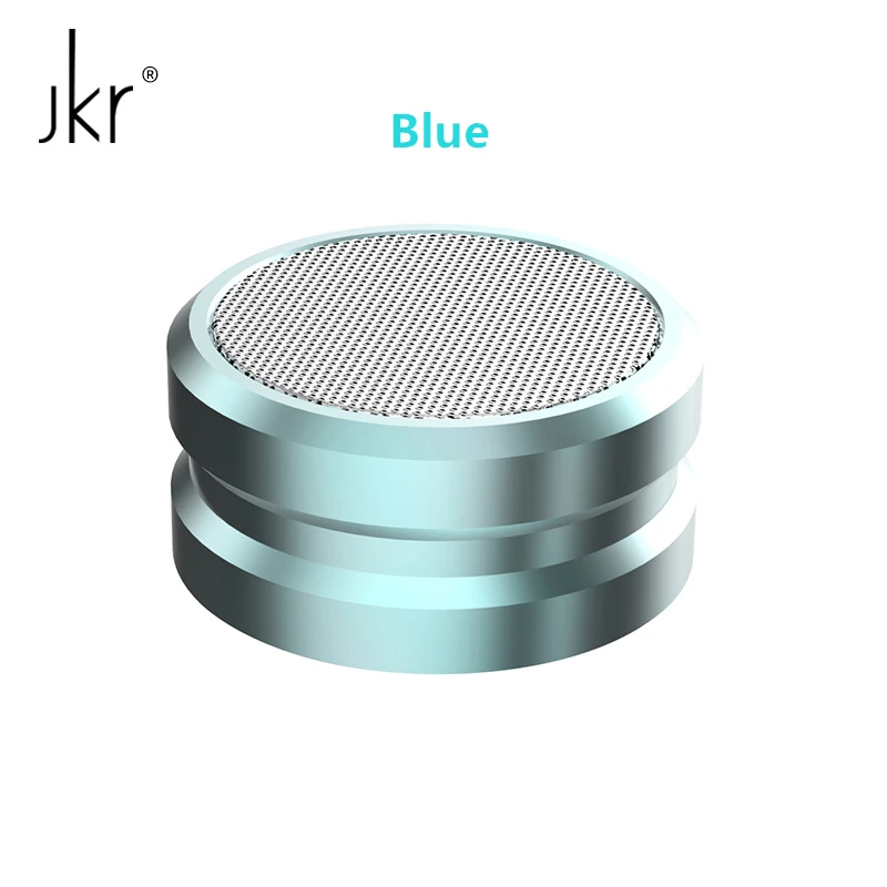 Bluetooth динамик IPX7 водонепроницаемый Bluetooth V4.2 3d объемный беспроводной AUX маленький звук TWS Couplet сабвуфер динамик JKR-5 - Color: Blue