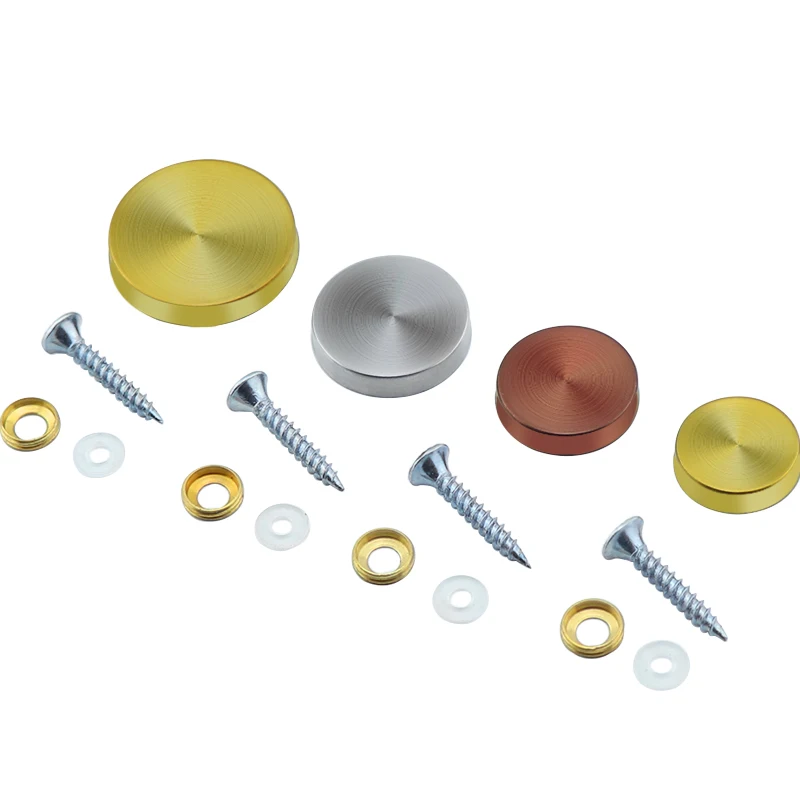 stainless steel advertising nail decoration screws cover-32