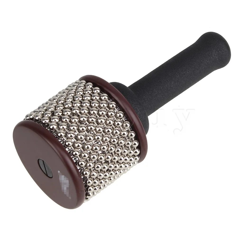 Buy Yibuy Black Wooden Mini Latin Afuche Cabasa Shaker Percussion Instrument
