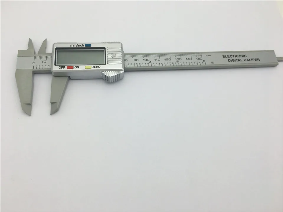 6 дюймов ЖК-дисплей 150 мм цифровых электронных углеродного волокна штангенциркуль с нониусом, микрометр