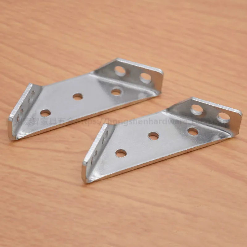 

4 Pcs/set Three-sided Furniture Corner Code Thickened Fixed Joint Stainless Steel Multi-composite Storage Universal Support