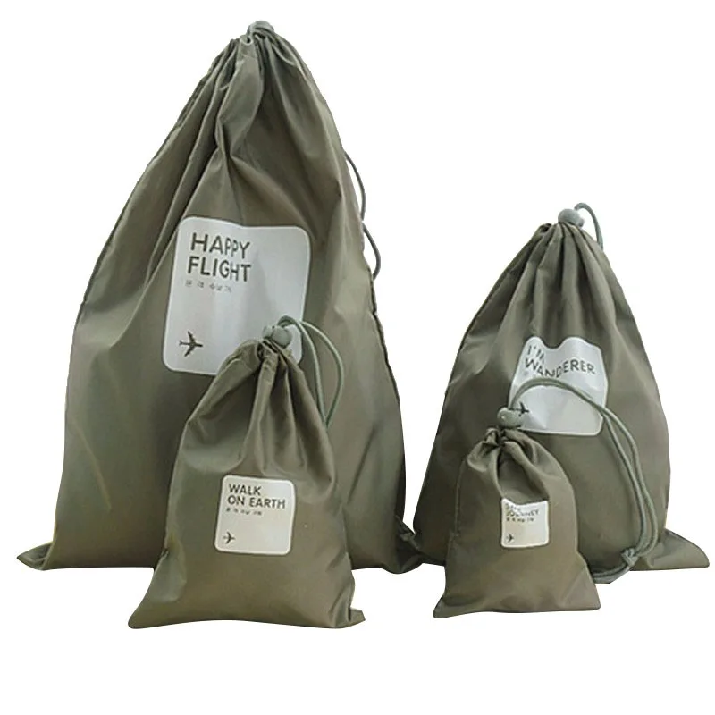 NEW  4PCS/set Drawstring Storage Bag Waterproof Storage Bag household product 