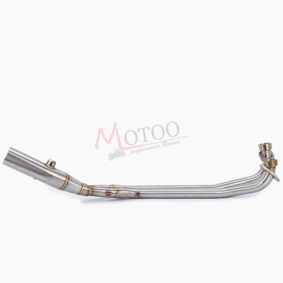 Slip en 51mm sistema de Escape completo para Yamaha YP500 T-TMAX500 TMAX 500, 2001-2007 silenciador de Escape delantera juego medio enlace de la tubería de acero