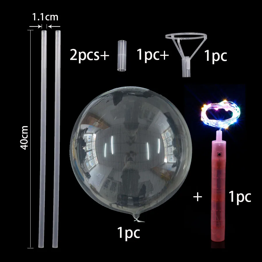 10 комплектов ручные Светодиодные шарики с подсветкой прозрачные волны светящиеся БОБО орбы воздушные шары огни свадебные украшения на день рождения