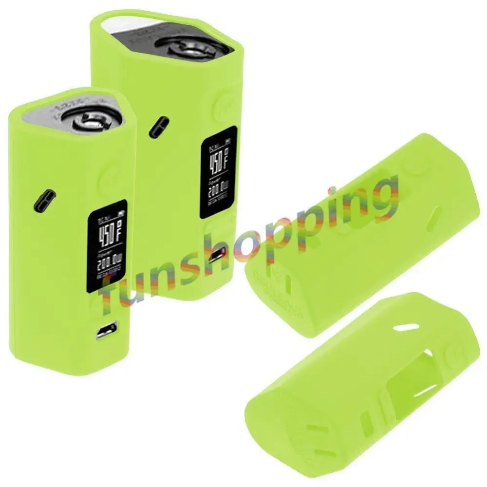 Camouflage Silicone Case For RX 2/3 Reuleaux 150W 200W Vape Skin Sleeve Cover Wismec RX2/3 - Цвет: Green