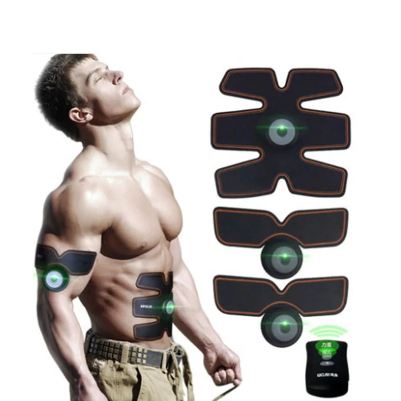 Smart EMS Stimulation Body Slimming Beauty Machine Abdominal Muscle Exerciser Training Device Body Massager Training Tools 30