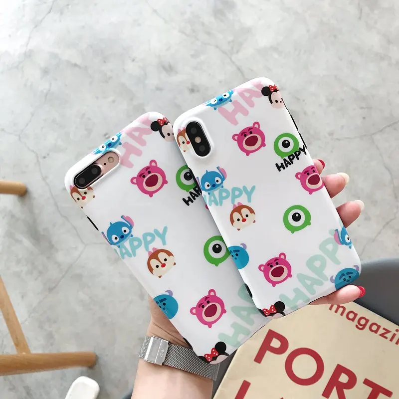 С видео happy Роскошный чехол для iPhone X 8 плюс 7 6 6splus 5S чехлы |