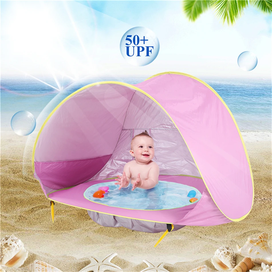 Kids Baby Games Beach Tent Portable Build Outdoor Child Swimming Pool Play House