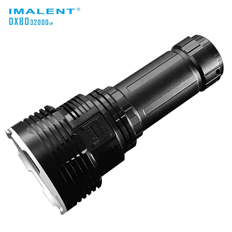 IMALENT DX80 поисковый фонарь 8* CREE XHP70 светодиодный фонарик с максимальным 32000 люменом дальность луча 806 м с перезаряжаемой батареей