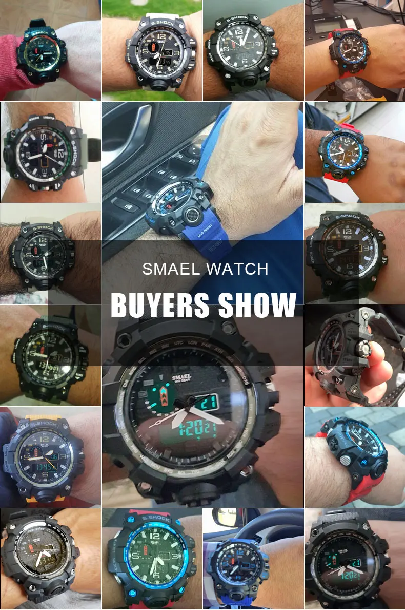 digital watch man water