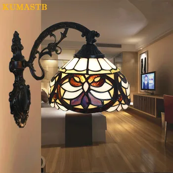 

European Vintage Baroque Wall Sconce Living Room Bedroom Bedside Wall Light Bar Cafe Dinning Room Applique Murale Luminaire