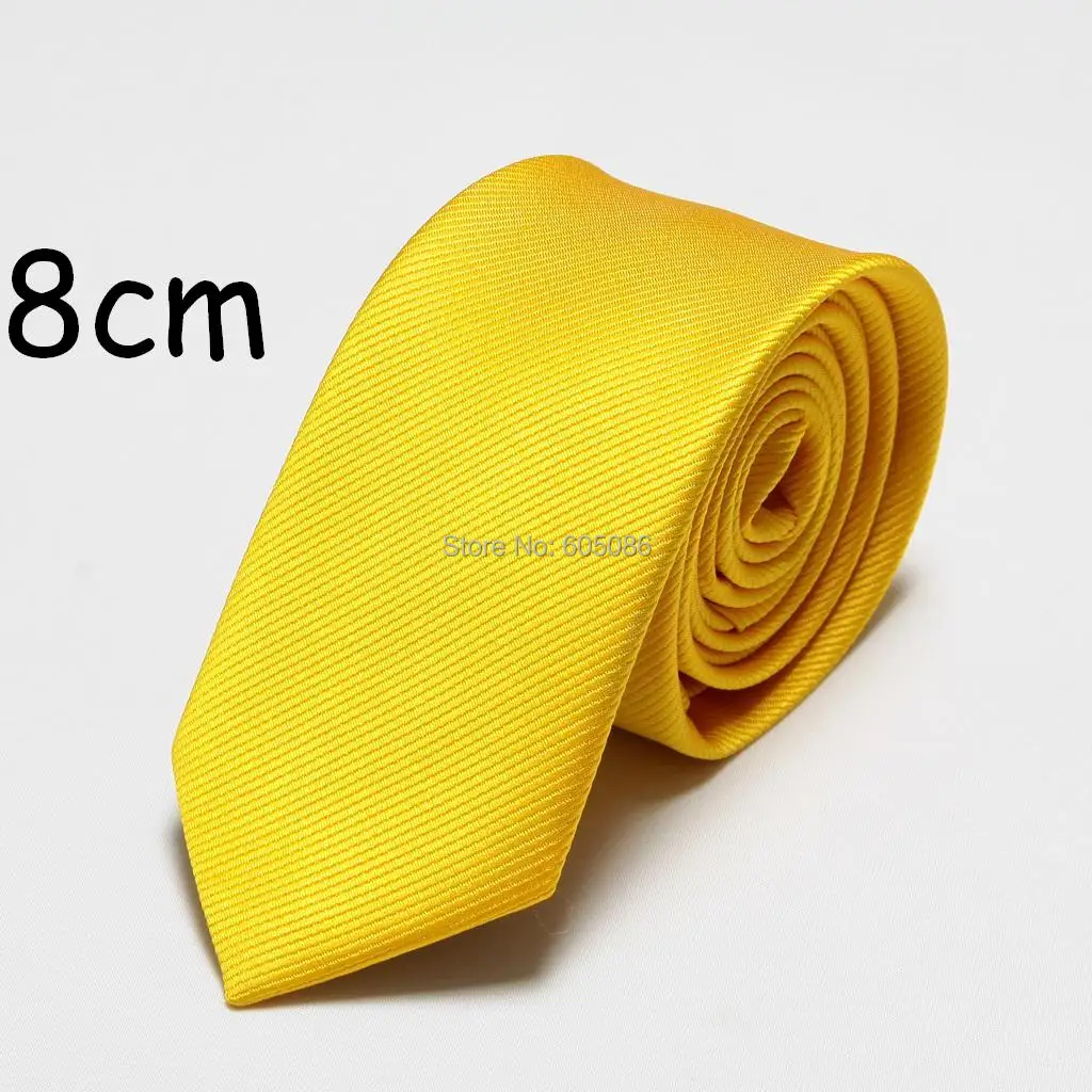 Мужские галстуки HOOYI однотонные из полиэстера ширина 8 см 2019|neck tie|neck ties for menties men |