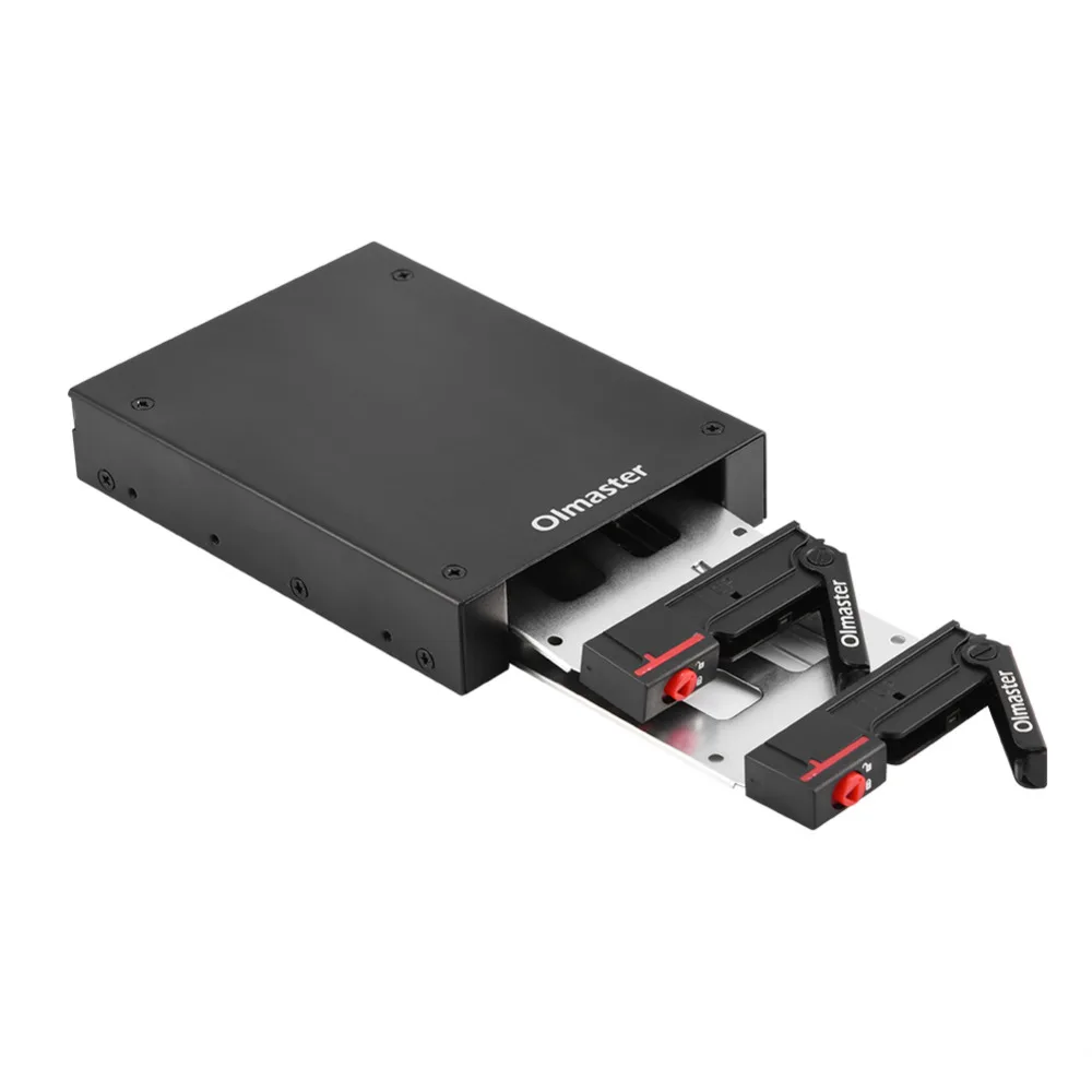 OImaster внутренние двойные отсеки 2 5 &quotSATA HDD/SSD мобильный стеллаж для 3 дюймового