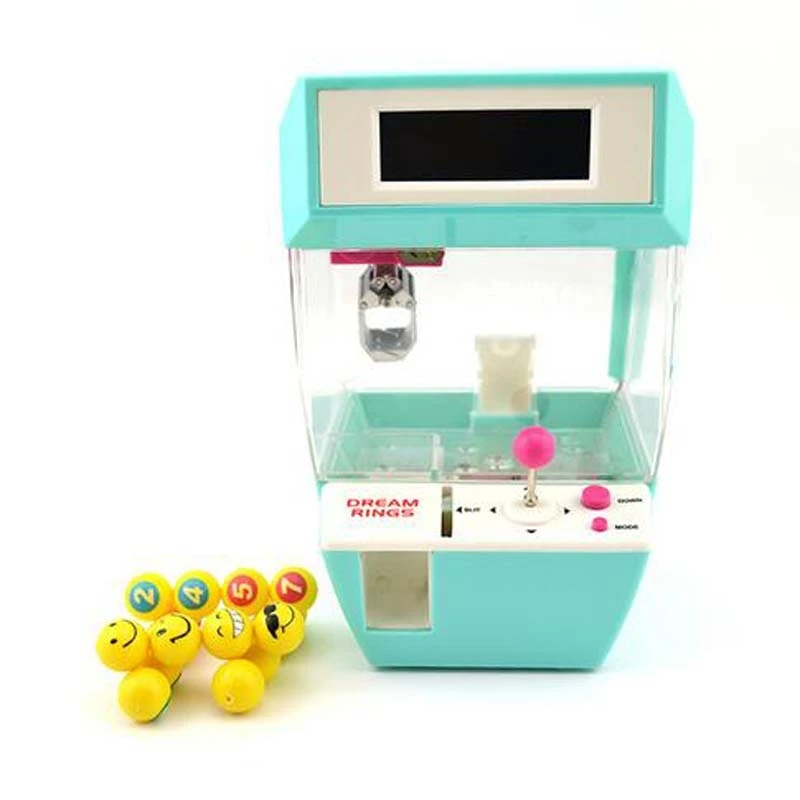 

Mini Children Grab Doll Machine Claw Machine Electric Toy Catcher Alarm Clock