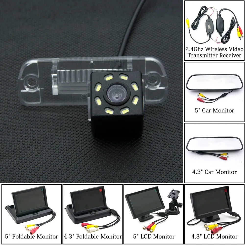 

8LED Car Rear View Camera Parking Monitor For Mercedes Benz R GLS CLS SLK Class ML350 W220 W203 W211 W209 W219 R171 W164 ML350