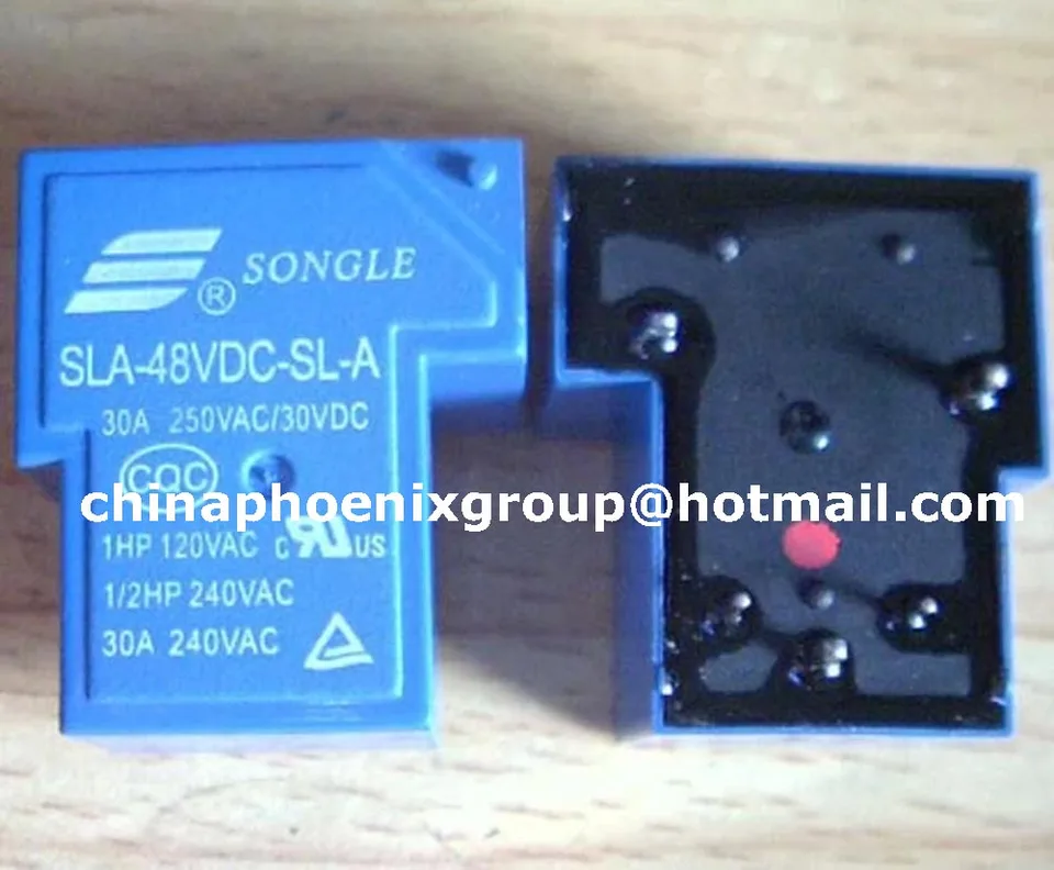 SLA-09VDC-SL-A 4 broches SONGLE R relais de puissance 9 V Courant Continu seul Pôle Unique Throw SLA 30 A ORIGINAL de commutation
