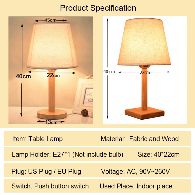 Светодиодная настольная лампа для спальни прикроватная современная