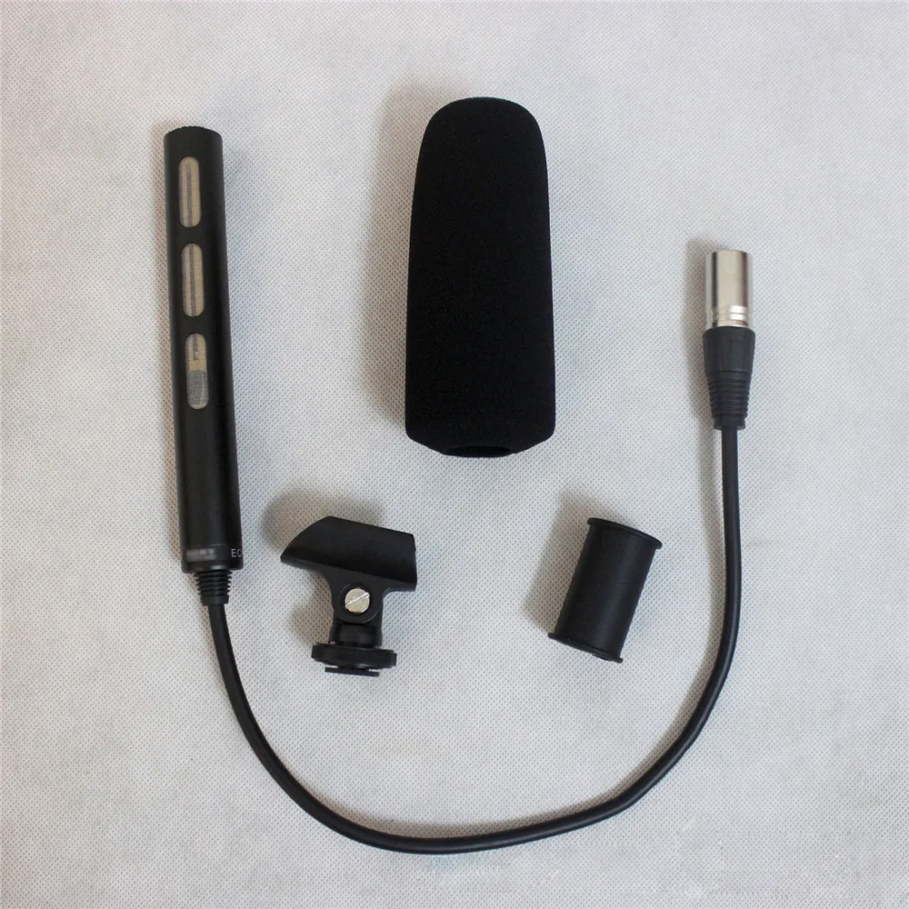 Acessório de Reposição para Sony Ecm-xm1 Câmera Afiada Directividade Arma Microfone Profissional Dslr Condensador Vídeo Entrevista - Image 2