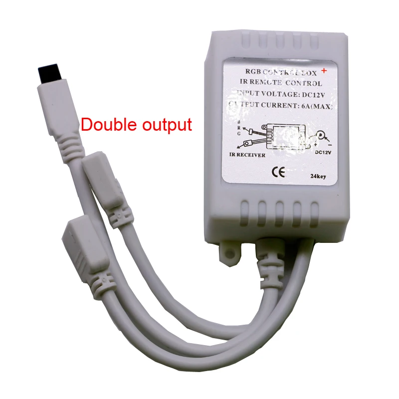 SMD 5050 3528 2835 RGB светодиодный свет ленты DC 12 V 24key/44 ключ IR RF пульт дистанционного